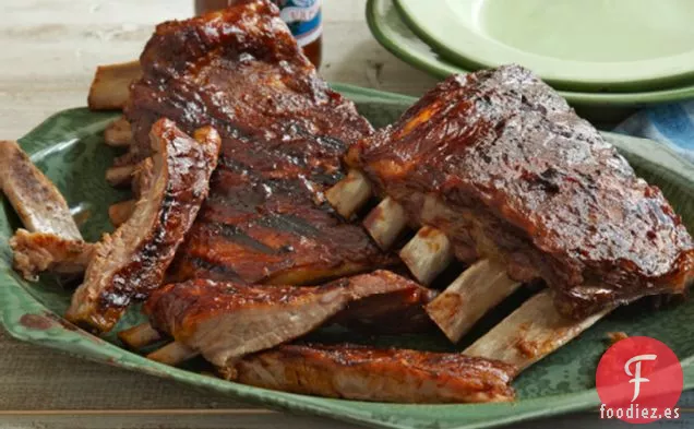 Costillas de barbacoa de Kansas City