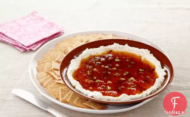 Crema de Queso Chipotle y Albaricoque Para Untar
