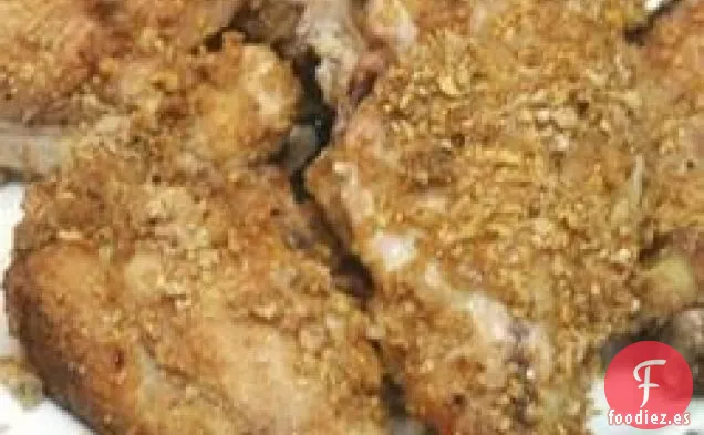 Pollo Crujiente Al Horno con Cereales
