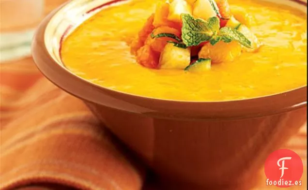 Gazpacho de Mango Dorado