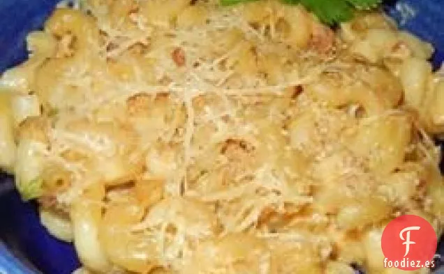 Batidora de Macarrones con Queso