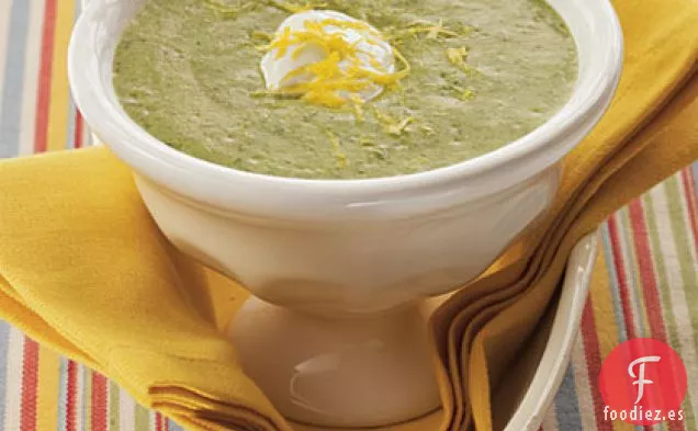Sopa de Espinacas Picante