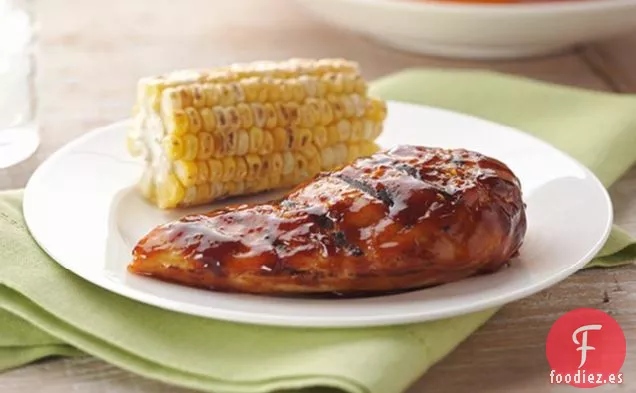 Pechugas de Pollo A la Parrilla con Cítricos