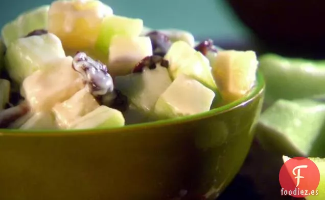 Ensalada de Frutas Rápida y Cremosa