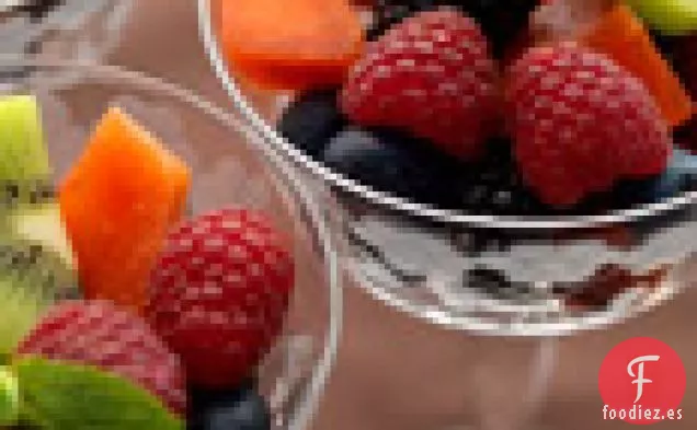 Ensalada de Frutas con Hierbas, Cítricos,Menta y Arce o Jarabe Básico