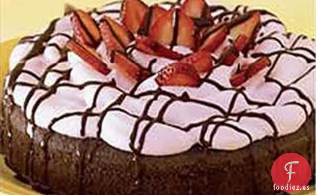 Pastel de Chocolate y Fresa de UN TAZÓN para PANADERO