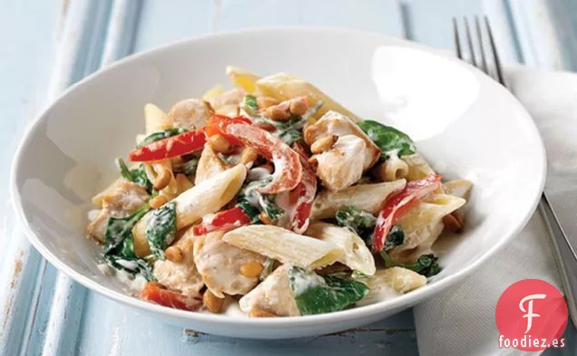 Crema de Pollo Florentina