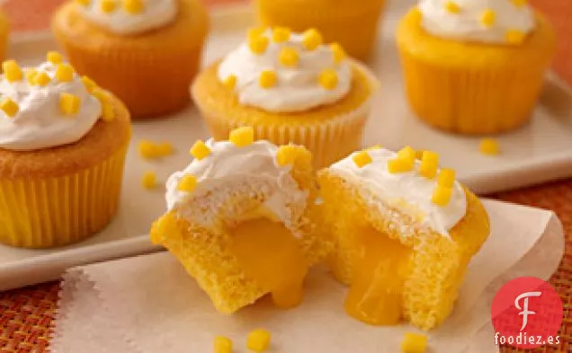 Cupcakes con Crema de Mango