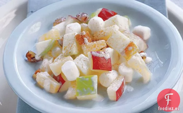 Ensalada de Manzana Navideña