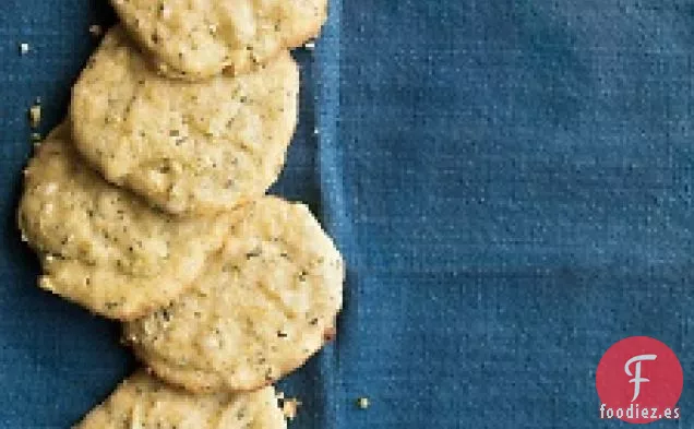 Galletas de Harina de Maíz con calabacín y limón