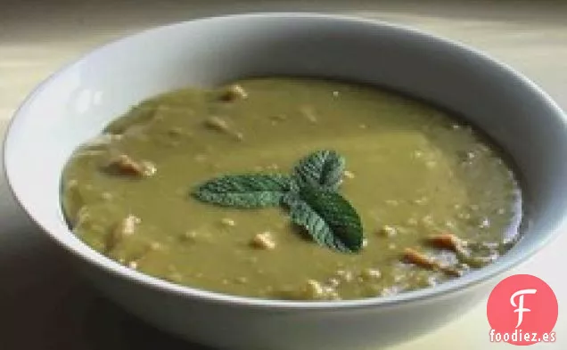 Sopa de Guisantes y Jamón I