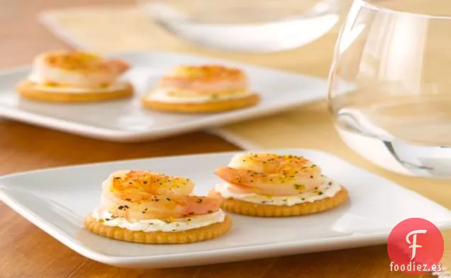 Galletas Saladas de Camarón y Limón