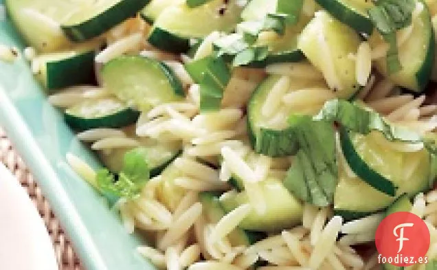 Ensalada De Orzo Y Calabacín