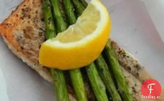 Cómo hacer Salmón en Pergamino