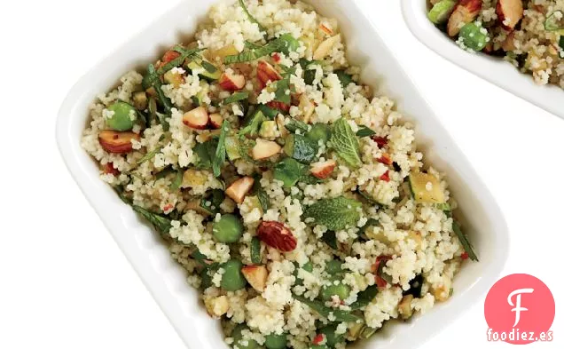 Ensalada de Cuscús con Calabacín y Almendras Tostadas