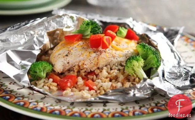 Paquete de Papel de Aluminio para Cena de Pollo del Suroeste