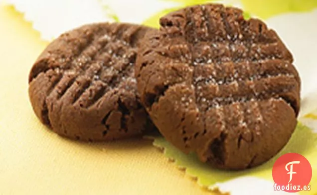 Galletas de Mantequilla de Maní de Chocolate Suave y Masticable