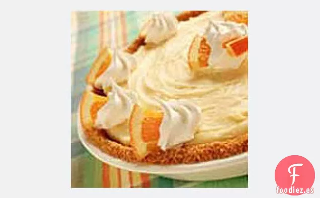 Tarta de Crema de Naranja Congelada