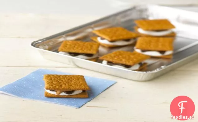 S'mores de Mantequilla de Maní para Complacer a la Multitud
