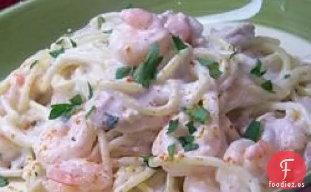 Delicioso Linguine de Mariscos