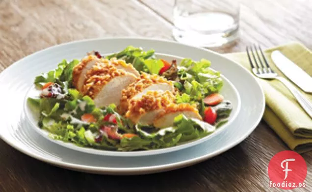 Ensalada Crujiente de Pollo Ranch con Tocino