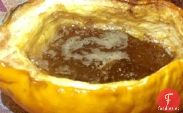 Calabaza de Bellota con Jengibre