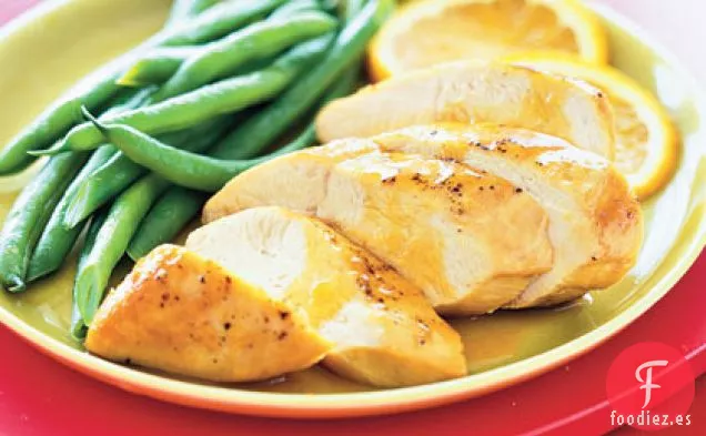 Pollo al Arce y Naranja