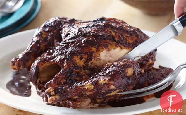 Pollo a la Barbacoa con Chocolate Ancho