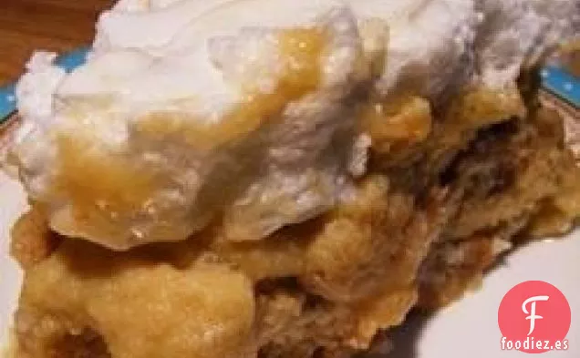 Pudín de Plátano con Merengue