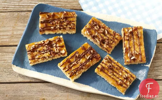 KRISPIES de ARROZ con caramelo Y chocolate ® TREATSâ