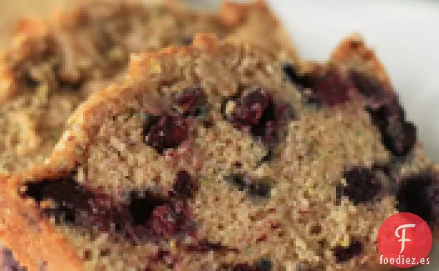Pan de Calabacín con Arándanos