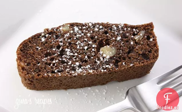 Pan de Calabacín de Chocolate