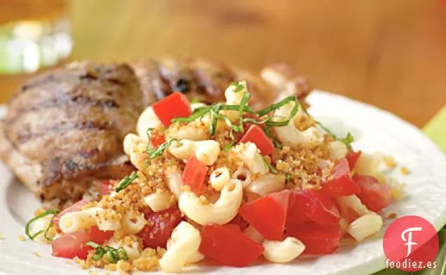 Ensalada de Macarrones con Tomates de Verano