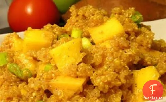 Ensalada de Quinua al Curry con Mango