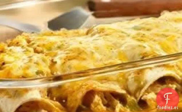 Enchiladas de Pollo Verdes