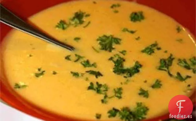 Sopa de Calabaza de Bellota y Mantequilla