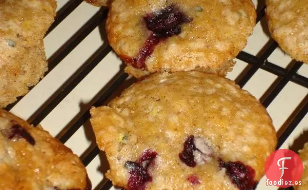 Pan de Calabacín con Arándanos