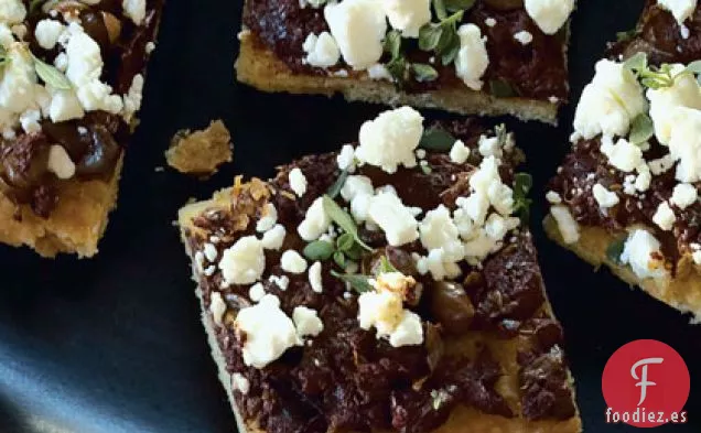 Canapés de Queso de Cabra Tapenade