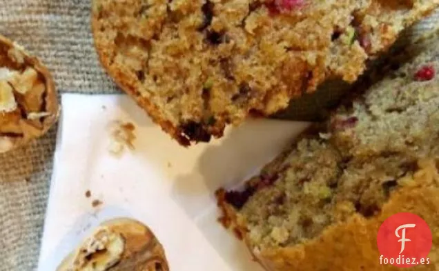 Pan de Calabacín con Arándanos