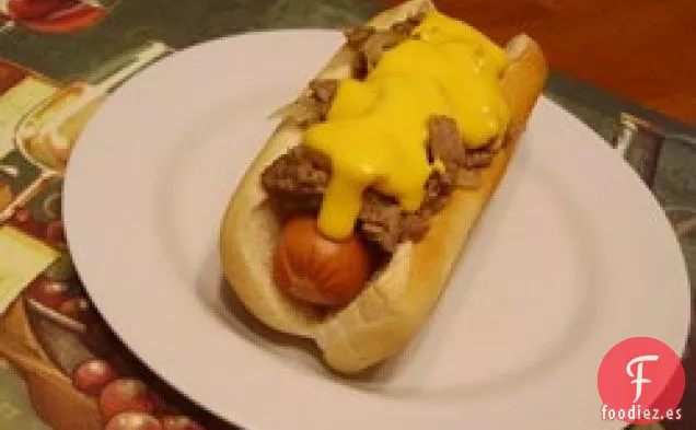 Philly Cheese Steak Perro