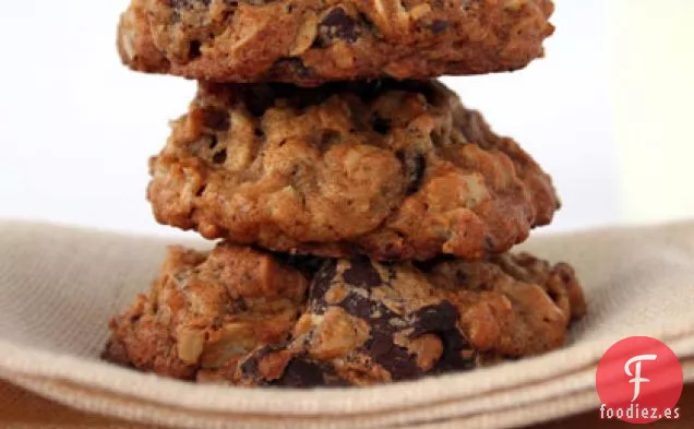 Galletas de Chocolate con Dátiles y Avena