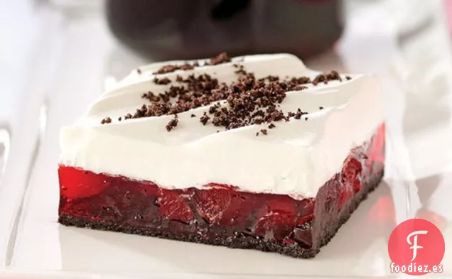 Cuadrados de Cereza de Chocolate Masticables