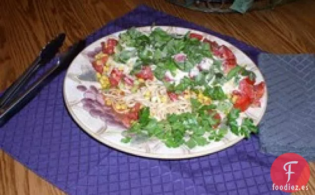 Pasta con Tomates Frescos y Maíz