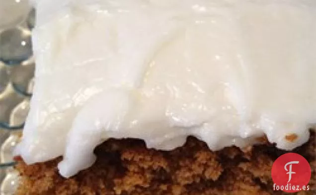 Pastel de Especias con Sopa de Tomate