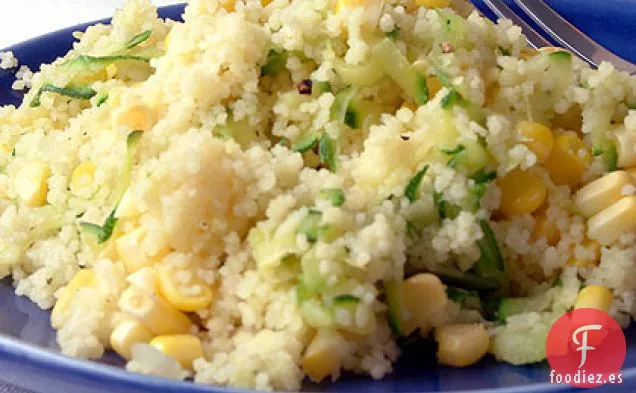Salteado de Cuscús y Verduras de Verano