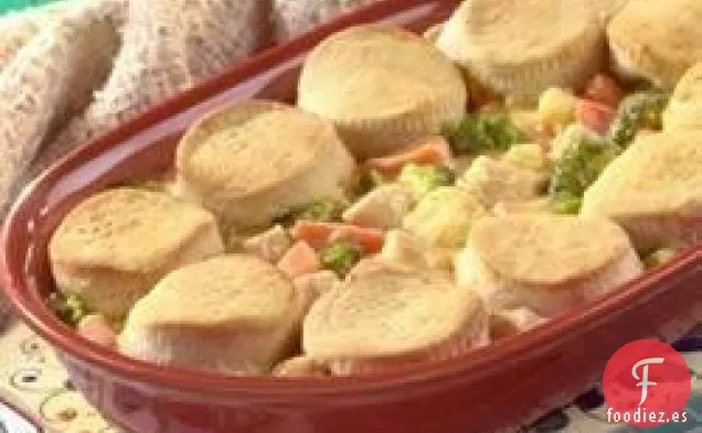 Pollo Casero y Galletas