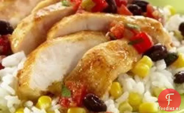 Pollo con Confeti Salteado para Principiantes Saute Express® 