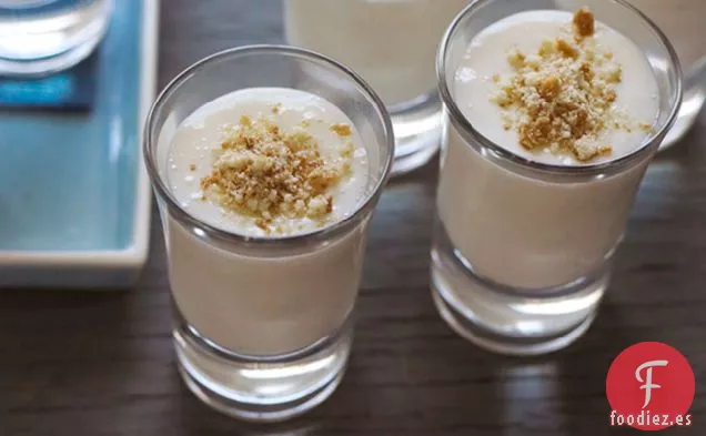Chupitos de Tarta de Queso Bourbon