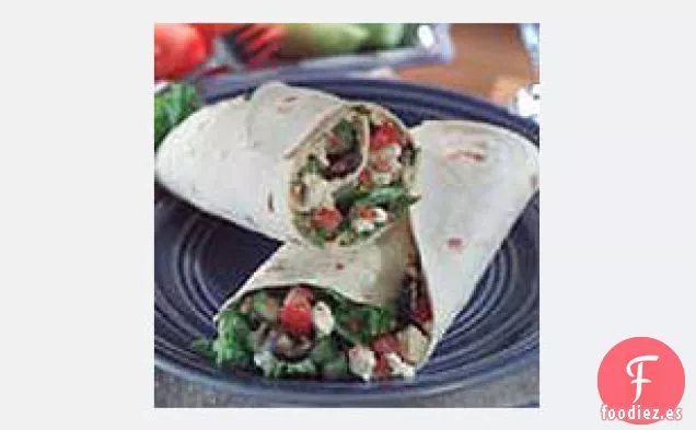 Envoltura de Ensalada Griega