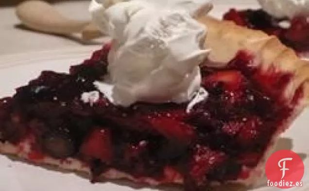 Pastel de Ruibarbo de Fresa Fresca de Maman